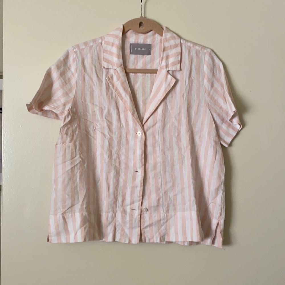 Everlane linen button down